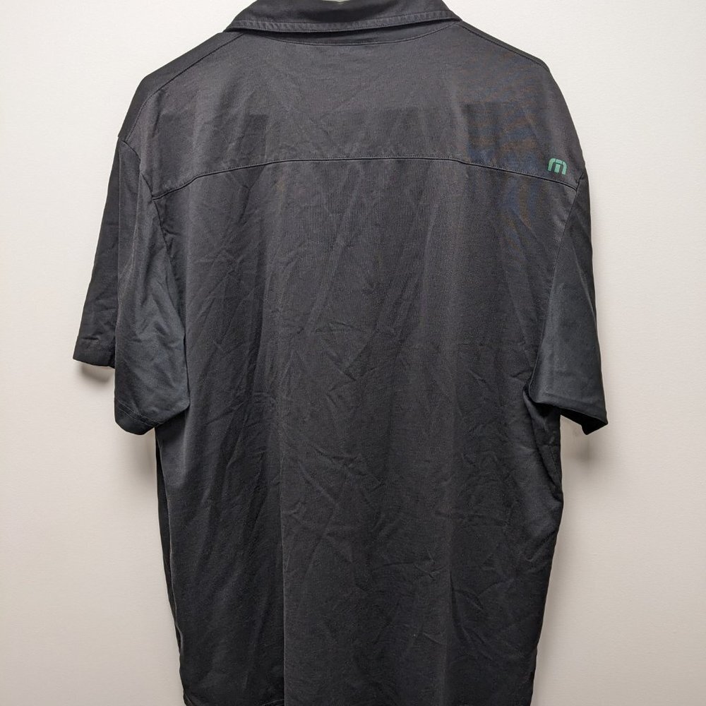 Black Travis Mathew Golf shirt - Picture 3 of 3